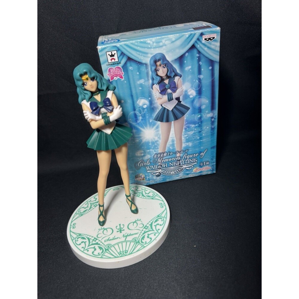 Sailor Moon Girls Memories Sailor Neptune Figure Collectible Anime - US SELLER